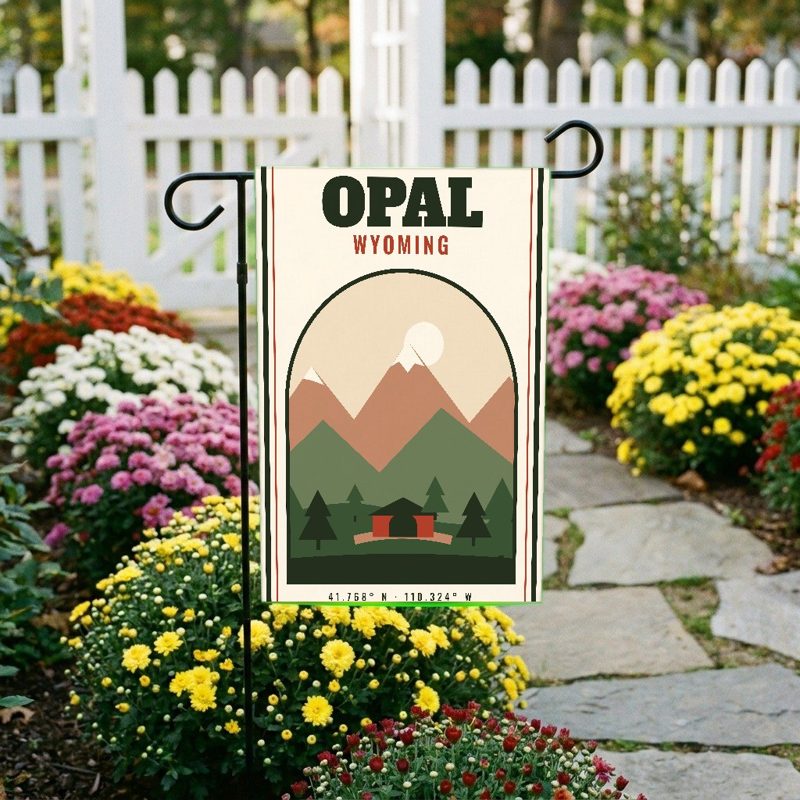 Opal Garden Flag