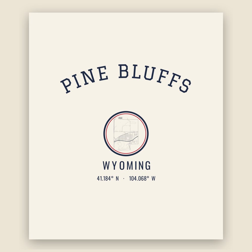Pine Bluffs Hometown Ornament