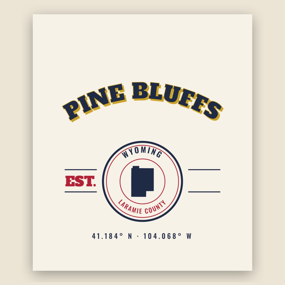 Pine Bluffs Market Tote
