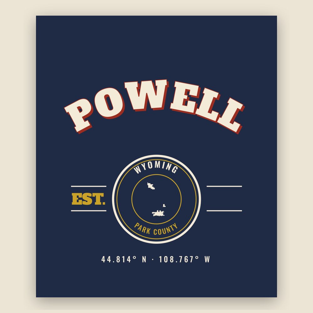 Powell Varsity Crewneck