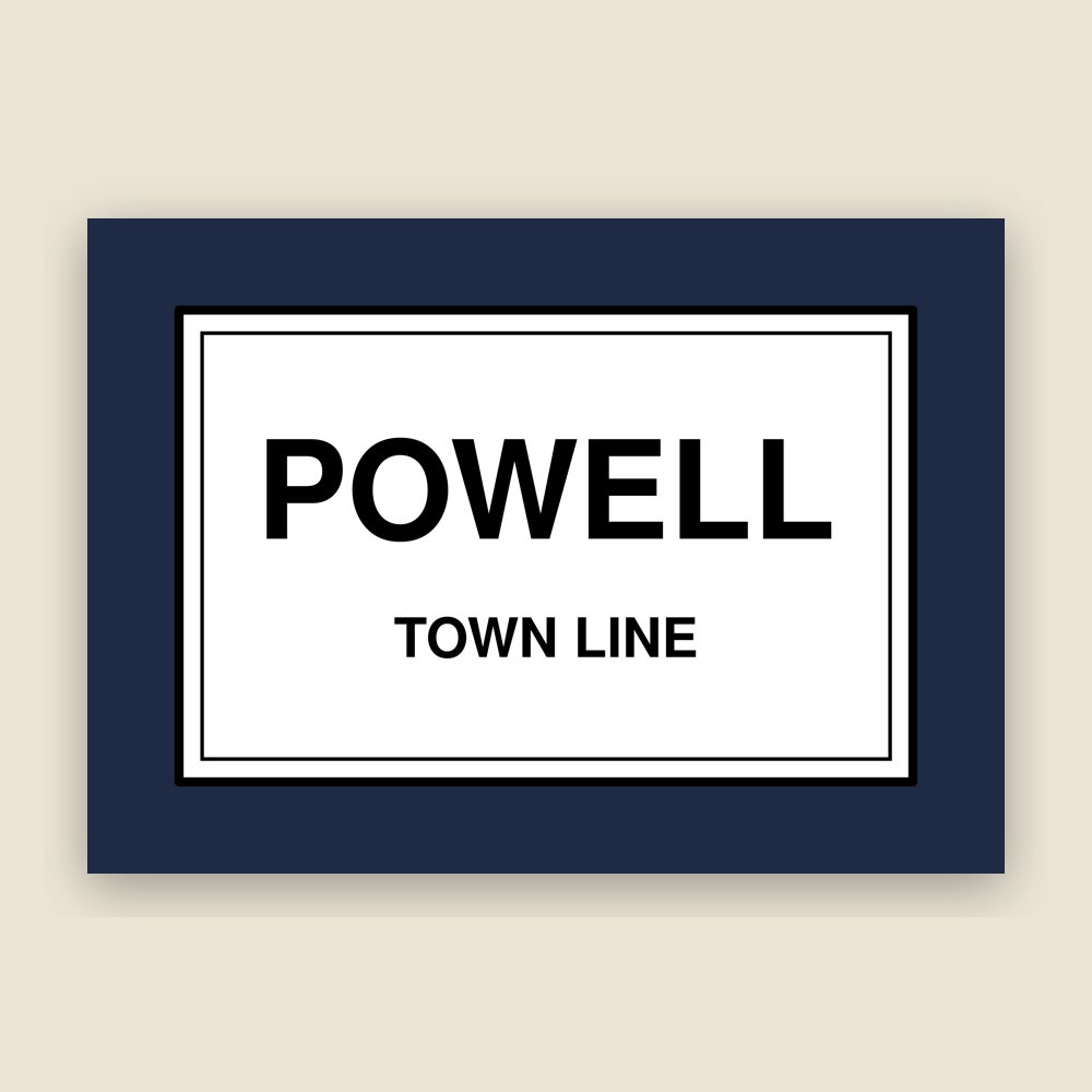 Powell Town Line Mug