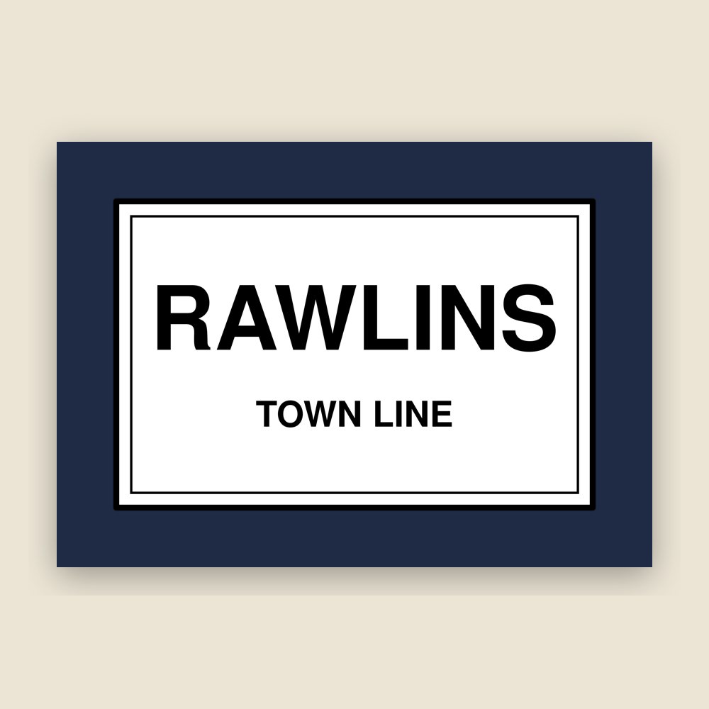 Rawlins Town Line Mug