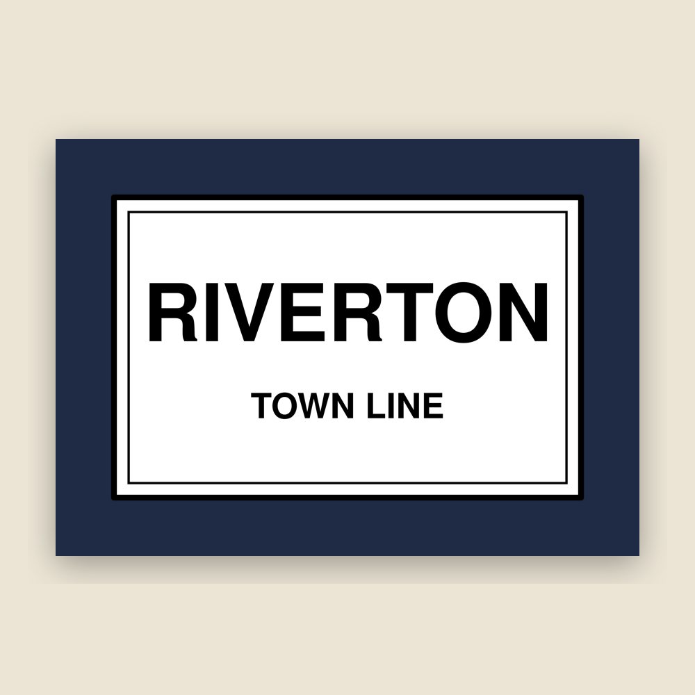 Riverton Cork Coaster