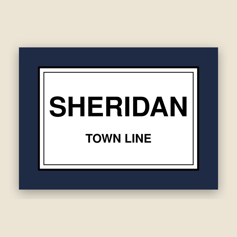 Sheridan Town Line Mug