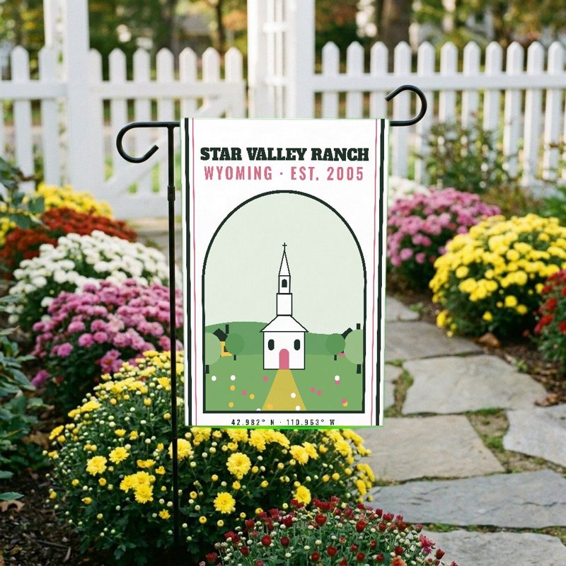 Star Valley Ranch Garden Flag