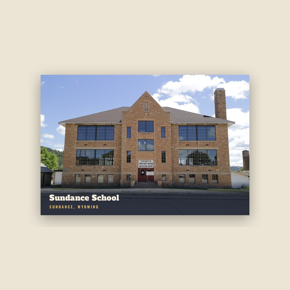 Sundance Sundance School Postcard