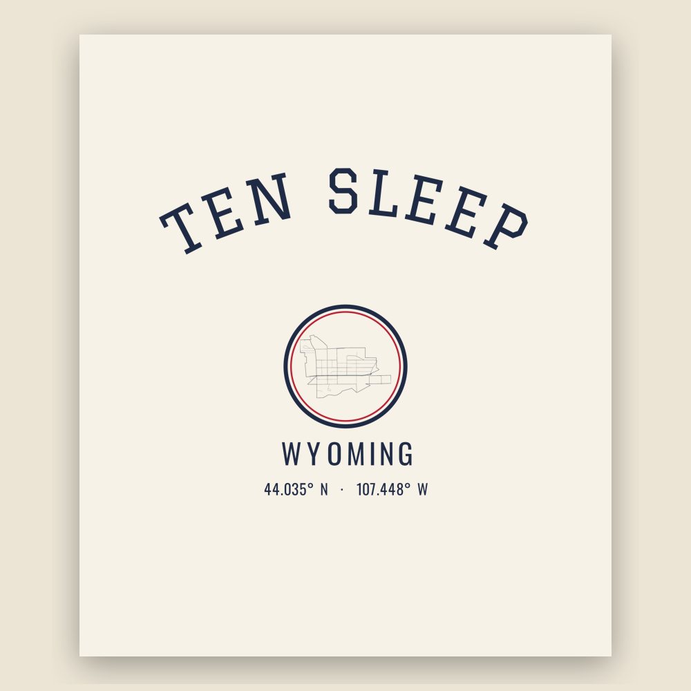 Ten Sleep Hometown Ornament