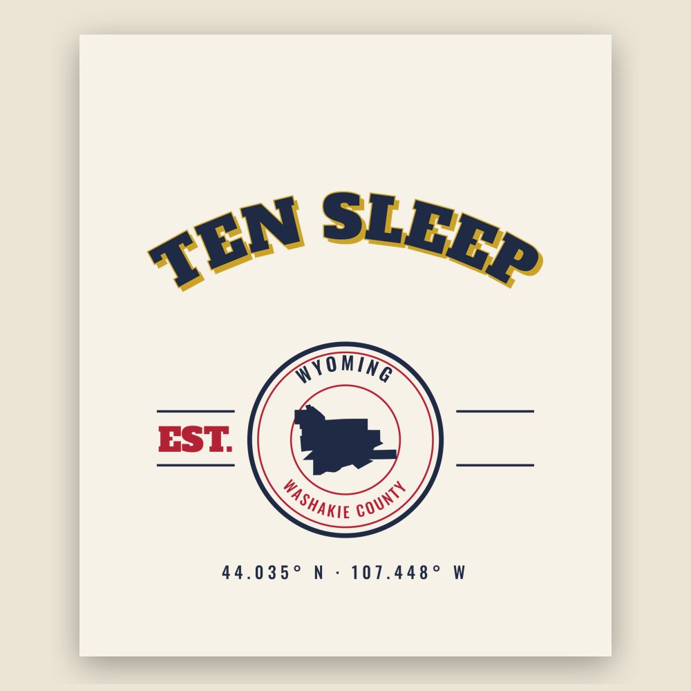 Ten Sleep Market Tote