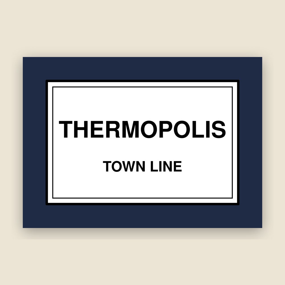 Thermopolis Town Line Mug
