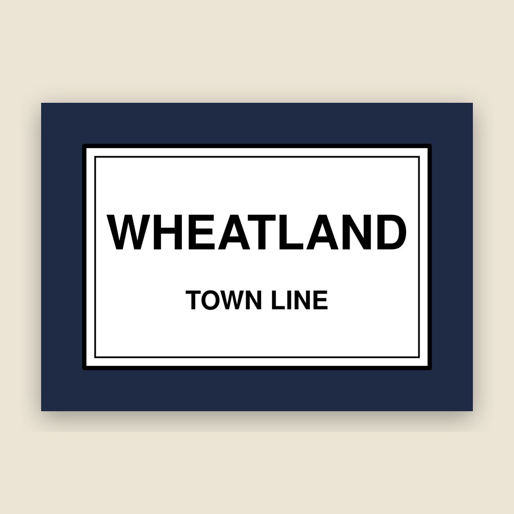 Wheatland Cork Coaster
