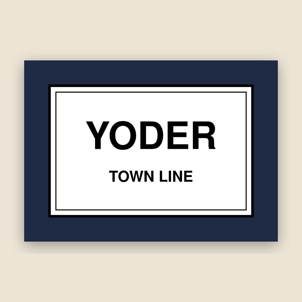 Yoder Cork Coaster