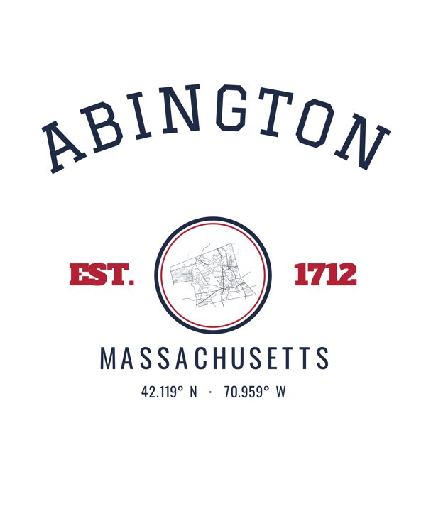Abington Est. Tumbler artwork detail