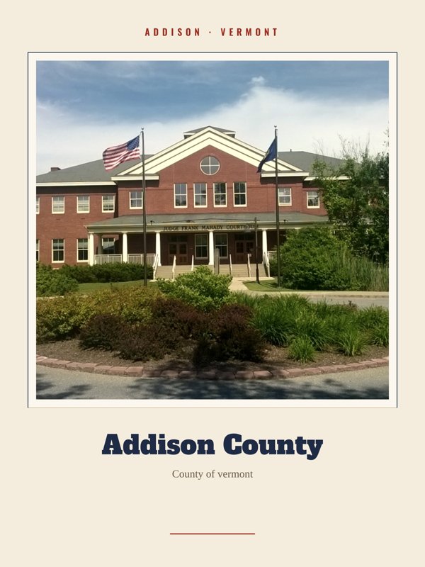 Addison Addison County Landmark Print artwork detail