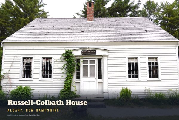 Albany Russell-Colbath House Postcard artwork detail
