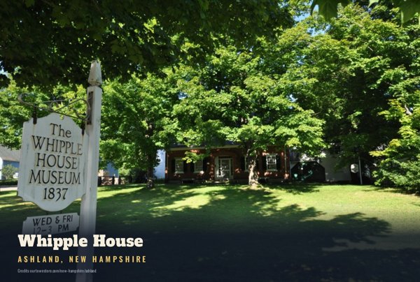Ashland Whipple House Postcard artwork detail