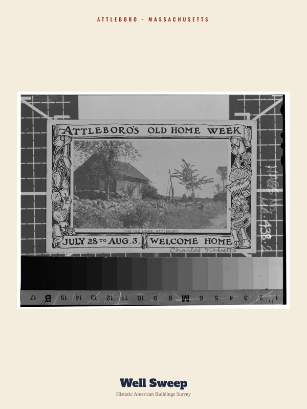 Attleboro Well Sweep Archive Print artwork detail