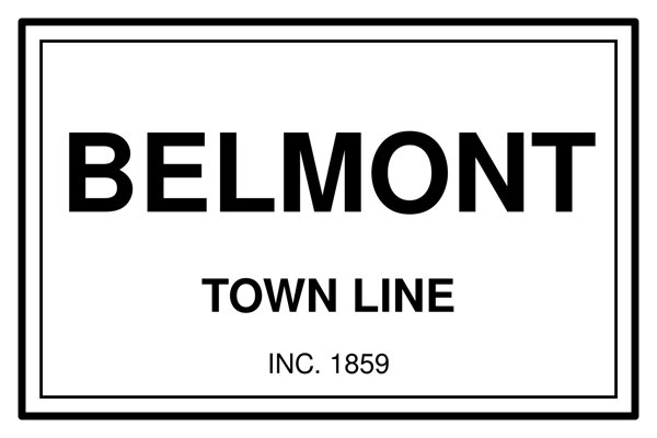 Belmont Cork Coaster artwork detail