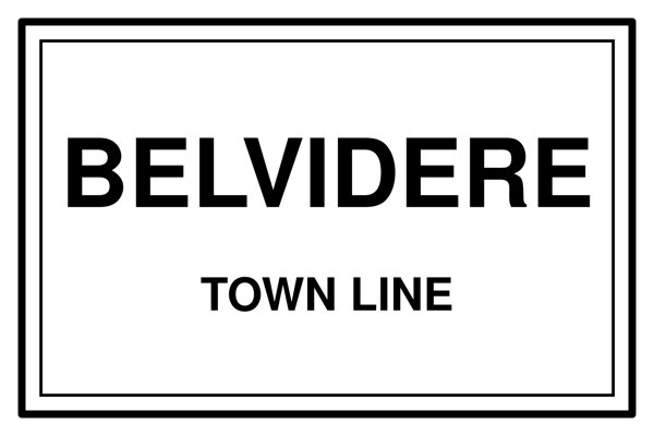 Belvidere Cork Coaster artwork detail