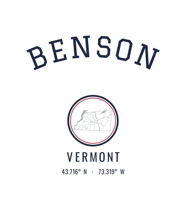 Benson Hometown Ornament artwork detail