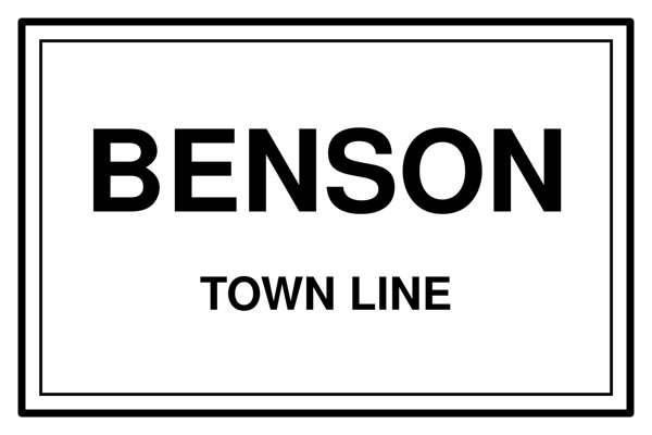 Benson Cork Coaster artwork detail