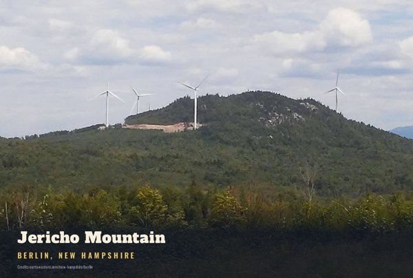 Berlin Jericho Mountain Postcard artwork detail