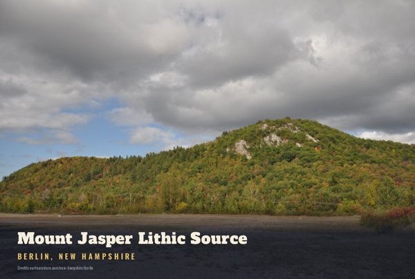 Berlin Mount Jasper Lithic Source Postcard artwork detail