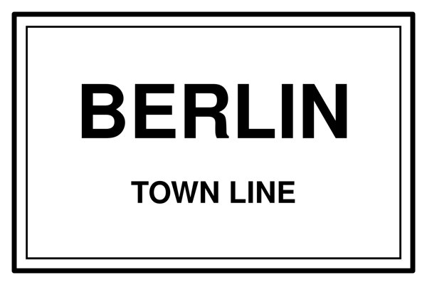 Berlin Cork Coaster artwork detail