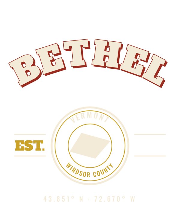 Bethel Est. Tee artwork detail