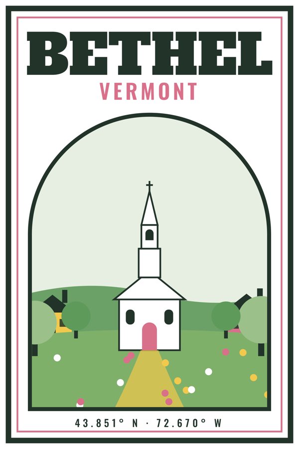 Bethel Garden Flag artwork detail