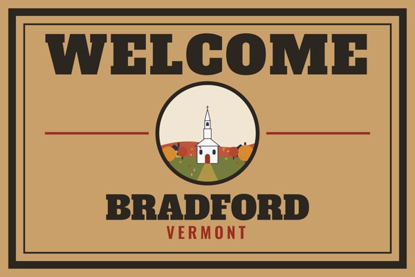 Bradford Welcome Doormat artwork detail