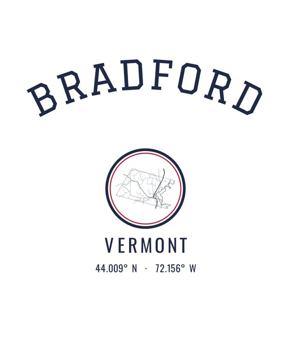 Bradford Est. Tumbler artwork detail