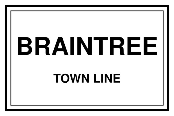 Braintree Cork Coaster artwork detail