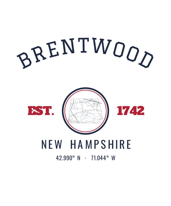 Brentwood Hometown Ornament artwork detail