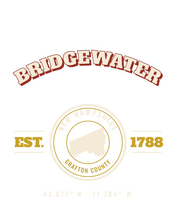 Bridgewater Est. Tee artwork detail