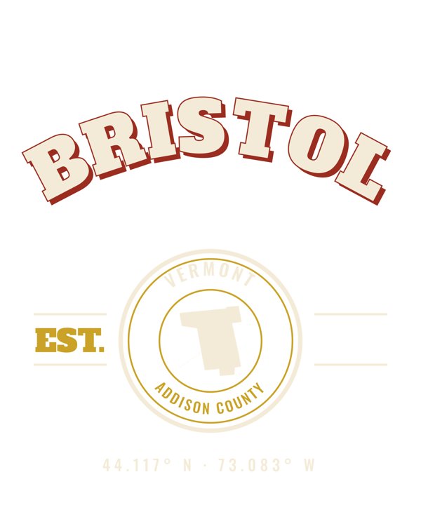Bristol Est. Tee artwork detail