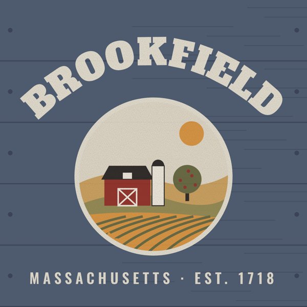 Brookfield Hometown Wood Sign artwork detail
