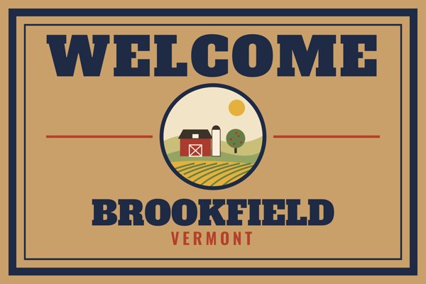 Brookfield Welcome Doormat artwork detail
