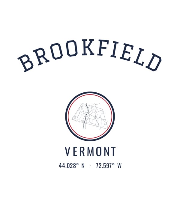 Brookfield Hometown Ornament artwork detail