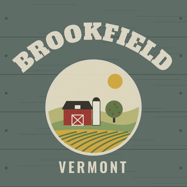 Brookfield Hometown Wood Sign artwork detail