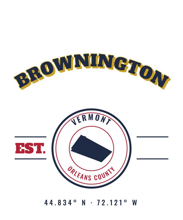Brownington Market Tote artwork detail