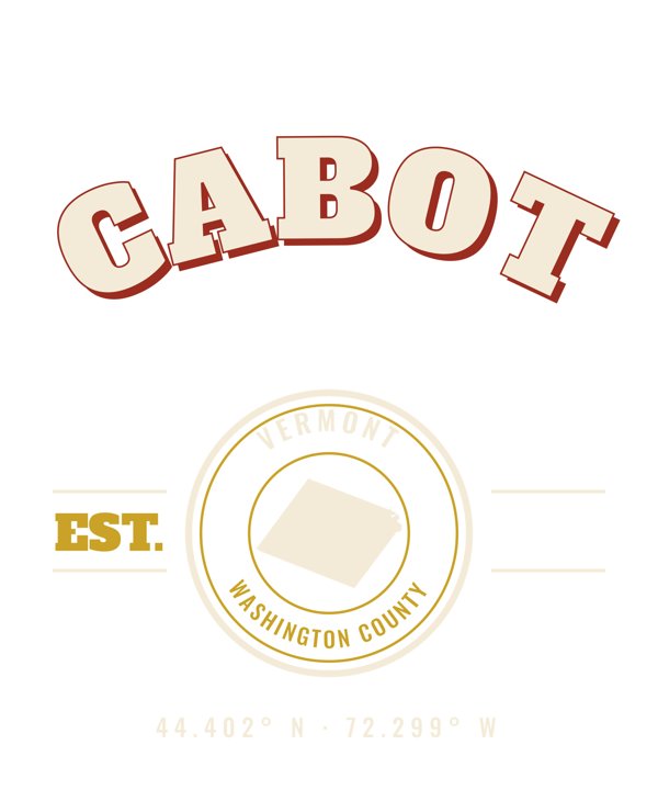 Cabot Est. Tee artwork detail