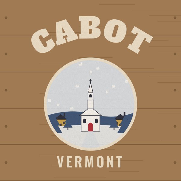 Cabot Hometown Wood Sign artwork detail