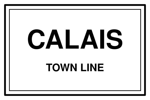 Calais Cork Coaster artwork detail
