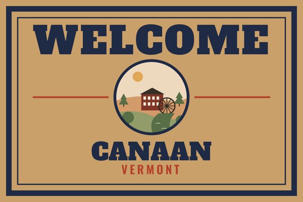Canaan Welcome Doormat artwork detail