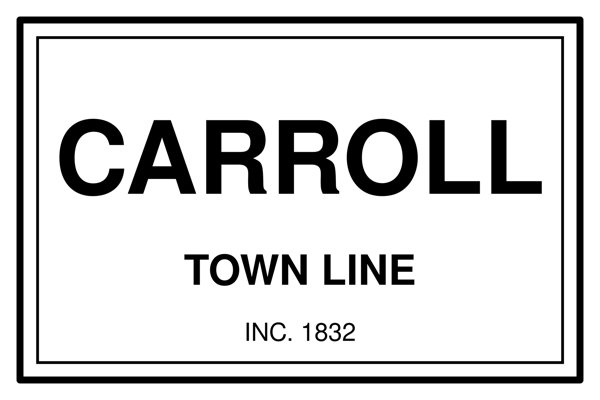 Carroll Cork Coaster artwork detail