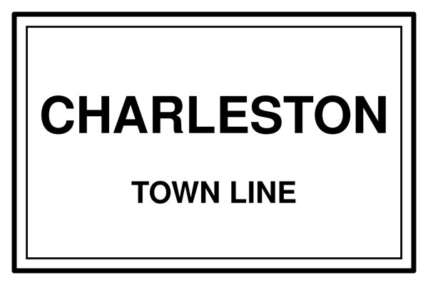 Charleston Town Line Mug artwork detail