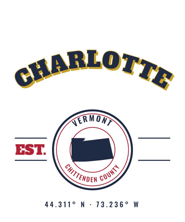 Charlotte Market Tote artwork detail