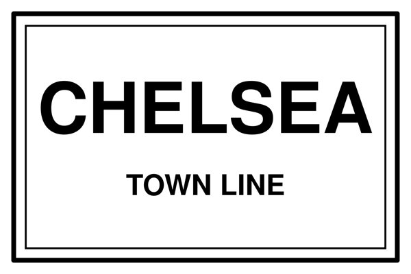 Chelsea Town Line Mug artwork detail