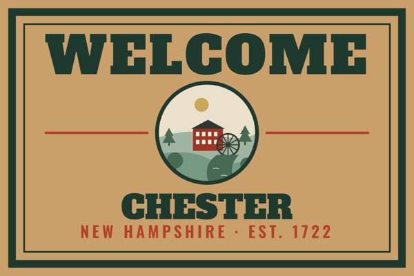Chester Welcome Doormat artwork detail