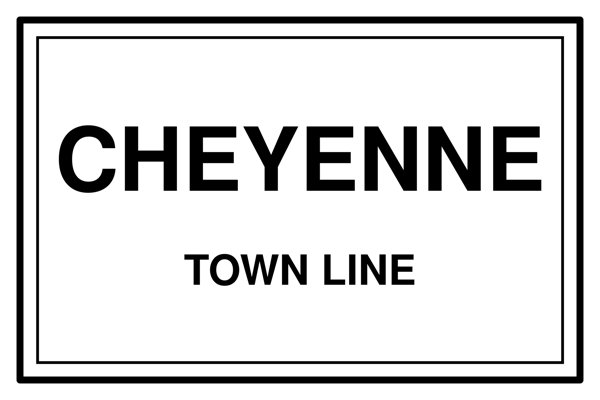 Cheyenne Cork Coaster artwork detail